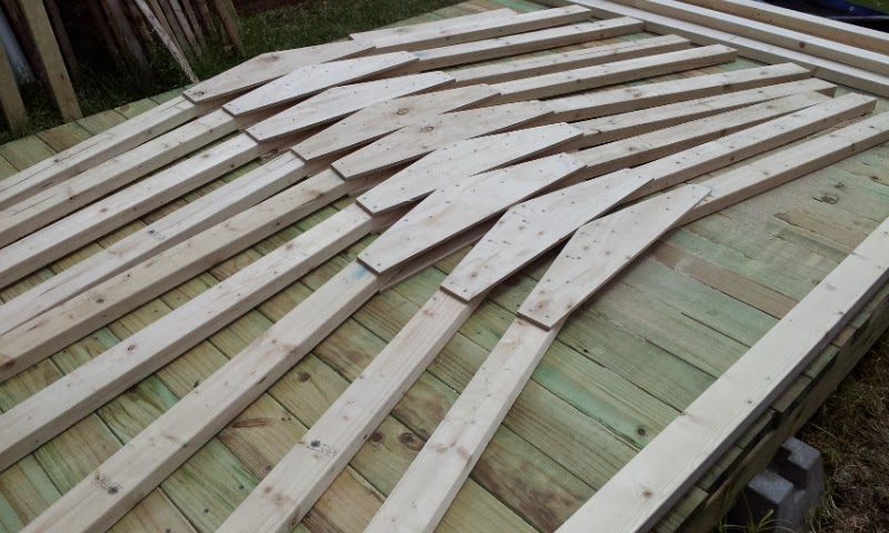 Shed Roof Trusses